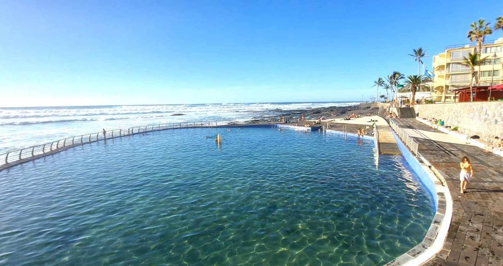 Estudio Oceano Indico Con Piscina Y Mar Y Vistas Santa Cruz de Tenerife Exterior foto