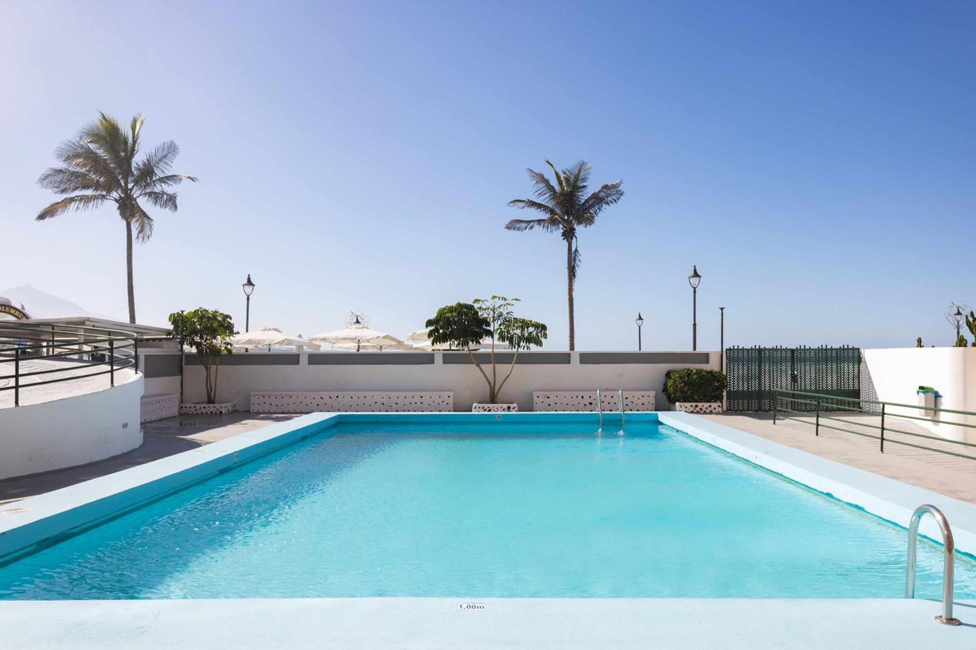 Estudio Oceano Indico Con Piscina Y Mar Y Vistas Santa Cruz de Tenerife Exterior foto